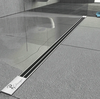 Душевой лоток Boheme B&T Infinity 981-60-MG 60см матовое золото